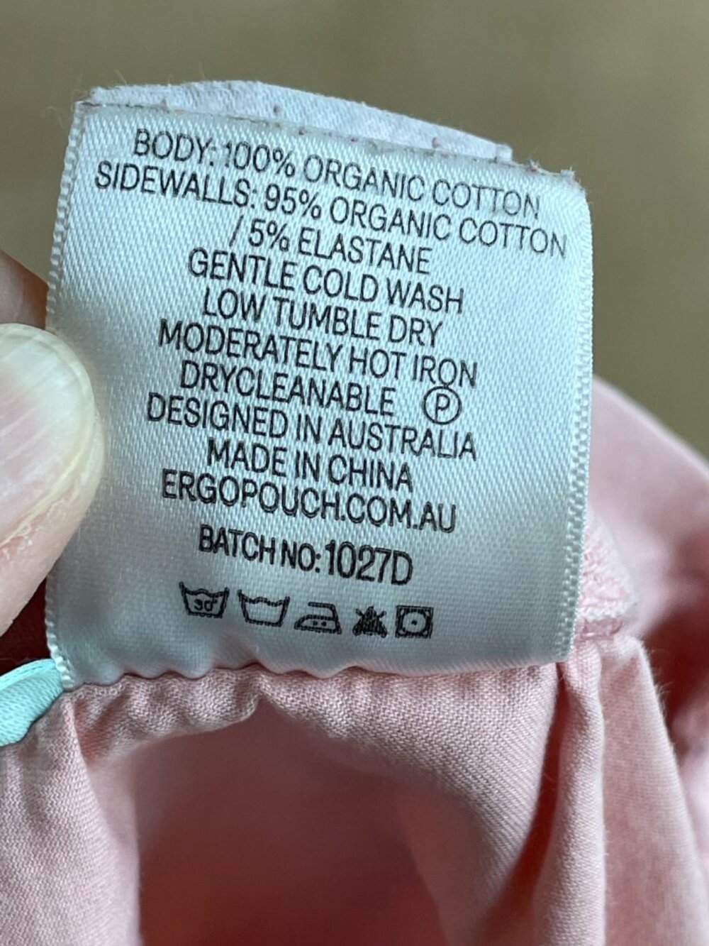 Entire Closet $5! ErgoPouch Australia 100% Organic Cotton Sleep Sack 0.3 TOG - Picture 14 of 15